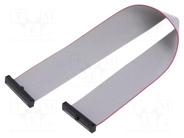 Ribbon cable with IDC connectors; IDC,both sides; 228.6mm; 9" SAMTEC FFSD17D090001N