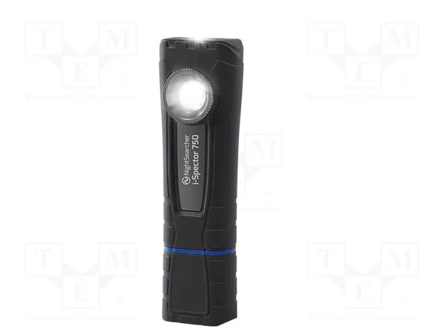 Lamp: inspection lamp; IP65; 750lm; 194mm; 7h; iSpector 750 NightSearcher NSI-SPECTOR750
