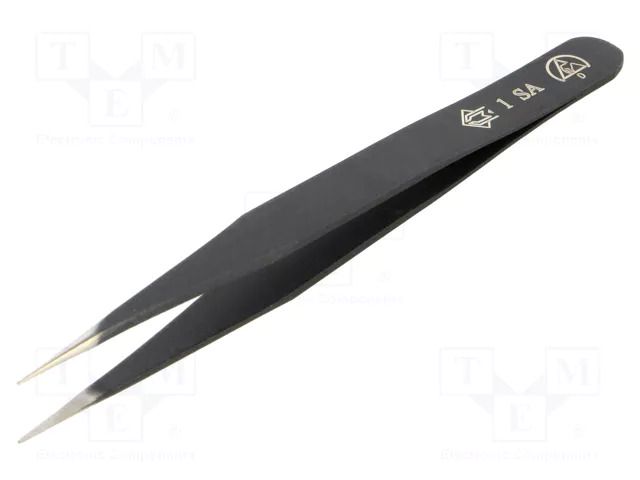 Tweezers; Blade tip shape: sharp; Tweezers len: 120mm; ESD PIERGIACOMI PG-1-SA-ESD