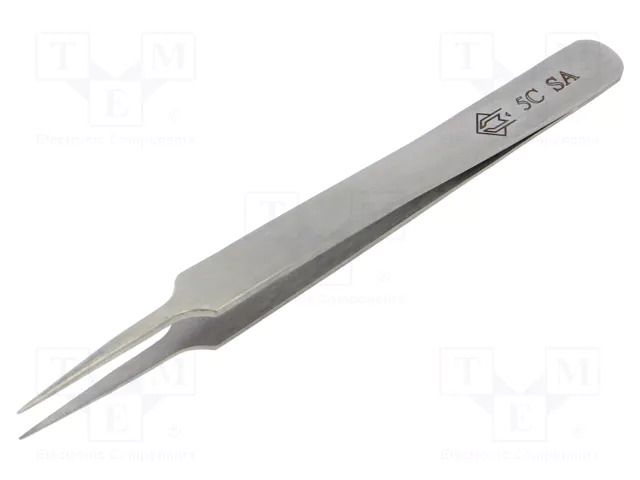 Tweezers; 100mm; for precision works; Blades: narrowed PIERGIACOMI PG-5C-SA