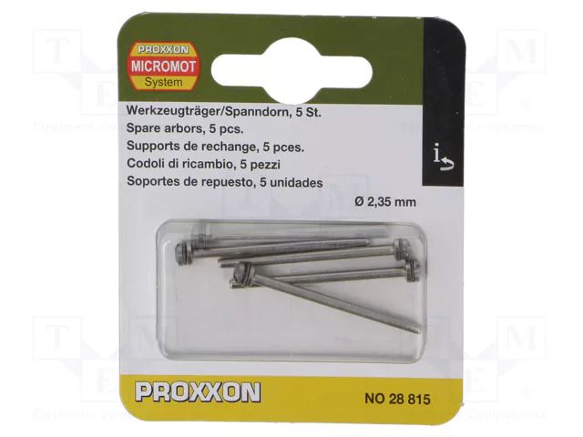 Mandrel; 2.35mm PROXXON PR28815