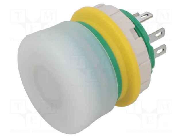 Switch: emergency stop; 22mm; Stabl.pos: 2; NC x2; white; yes; IP65 IDEC XW1E-LV3SG02Q4TWR