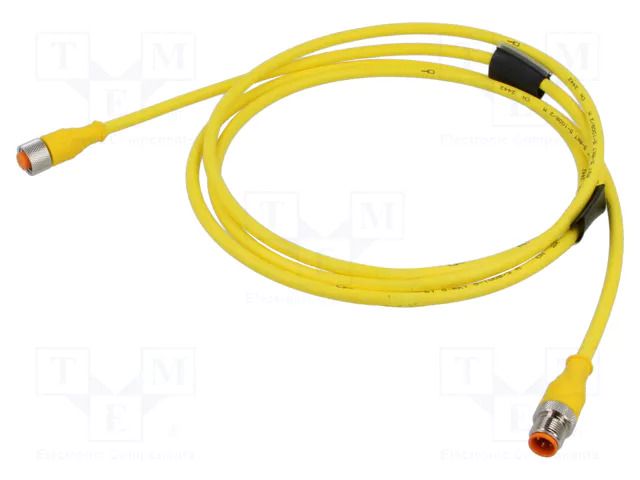 Cable: for sensors/automation; M12; PIN: 5; 2m; plug; 60VDC; 50VAC LUMBERG AUTOMATION LUMBERG-33191