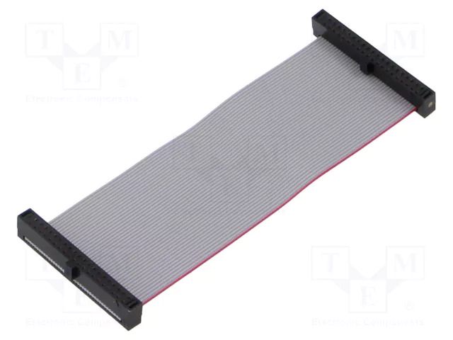 Ribbon cable with IDC connectors; IDC,both sides; 76.2mm; 3" SAMTEC FFSD20D030001N