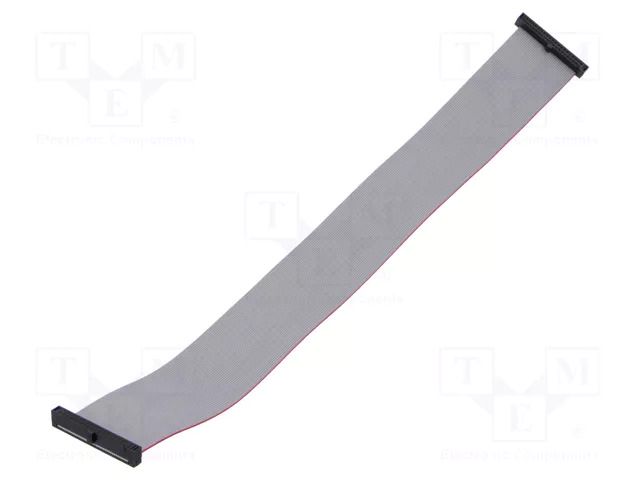 Ribbon cable with IDC connectors; IDC,both sides; 228.6mm; 9" SAMTEC FFSD20D090001N