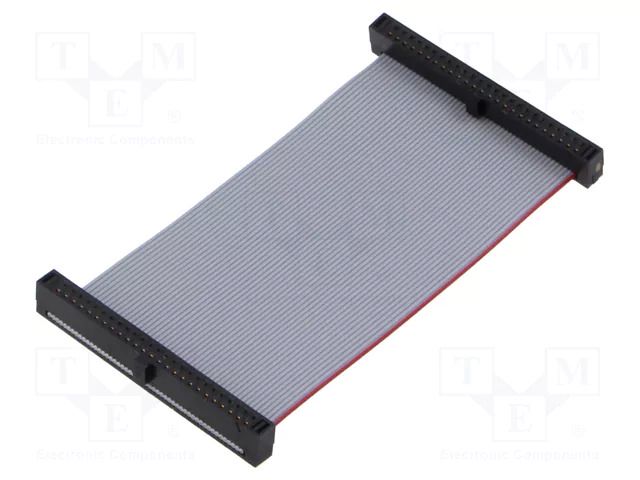 Ribbon cable with IDC connectors; IDC,both sides; 63.5mm; 2.5" SAMTEC FFSD25D025001N