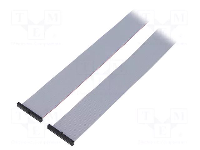 Ribbon cable with IDC connectors; IDC,both sides; 1003.3mm SAMTEC FFSD25D395001N