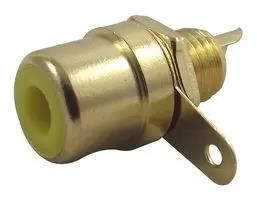 SOCKET, PHONO, GOLD/YELLOW PSG01512