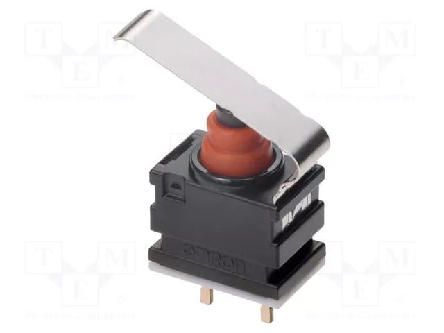 Microswitch SNAP ACTION; 0.01A/13.5VDC; SPST-NC; ON-(OFF); Pos: 2 OMRON Electronic Components D2GW-AL62D