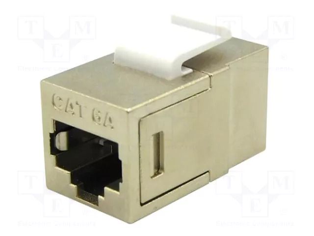 Coupler; PIN: 8; Cat: 6a; shielded; 8p8c; straight BEL FUSE SS-82120-003