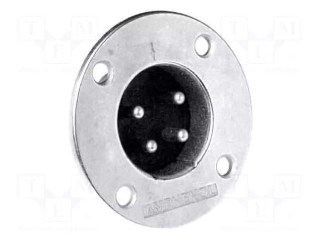 Connector: loudspeaker; socket; male; PIN: 5; 20A; 200V; zinc alloy AMPHENOL EP-5-14