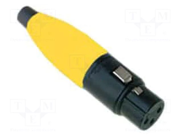 Strain relief; yellow AMPHENOL AC-NUT-YEL