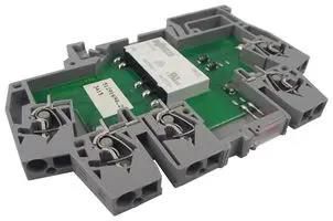 TERMINAL BLOCK, DIN, RELAY, 28-14 AWG 859-304