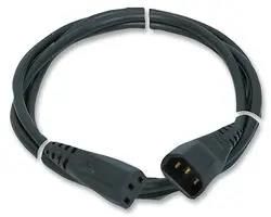 POWER CORD, IEC C13 TO IEC C14, 0.5M SH10200R