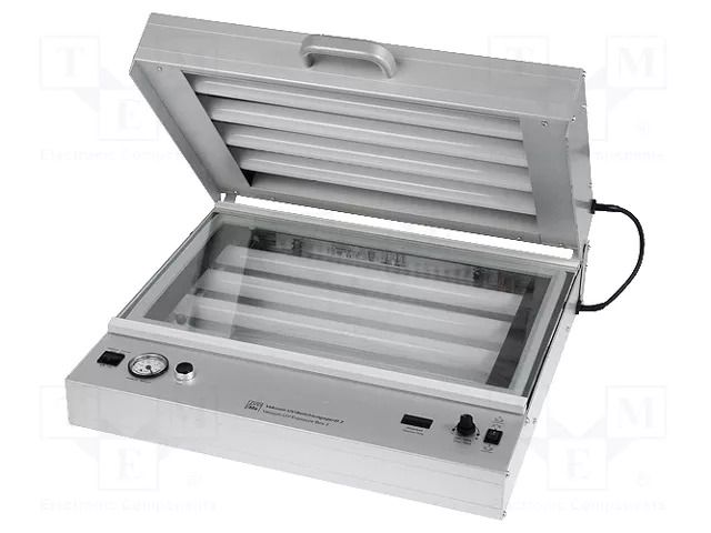 UV exposure unit; 240x365mm; exposure of PCBs; 230VAC; 260W ISEL BEL14002