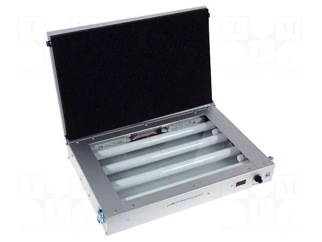 UV exposure unit; 240x365mm; exposure of PCBs; 230VAC; 60W ISEL BEL14017