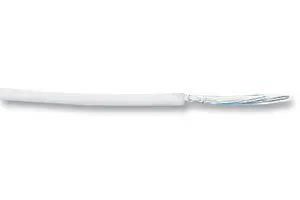 WIRE, SILICONE, WHITE, 0.75MM, 100M 0049105