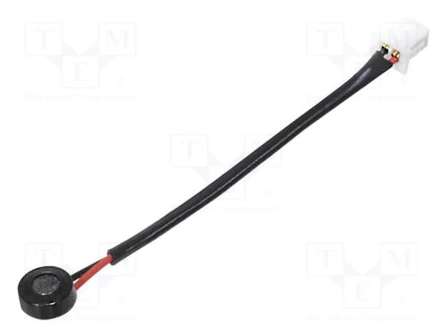 Microphone; electret; 100Hz÷10kHz; 2.2kΩ; -38dB; Ø4.6x1.8mm; 500uA Same Sky CMEJ-4618-38-L046