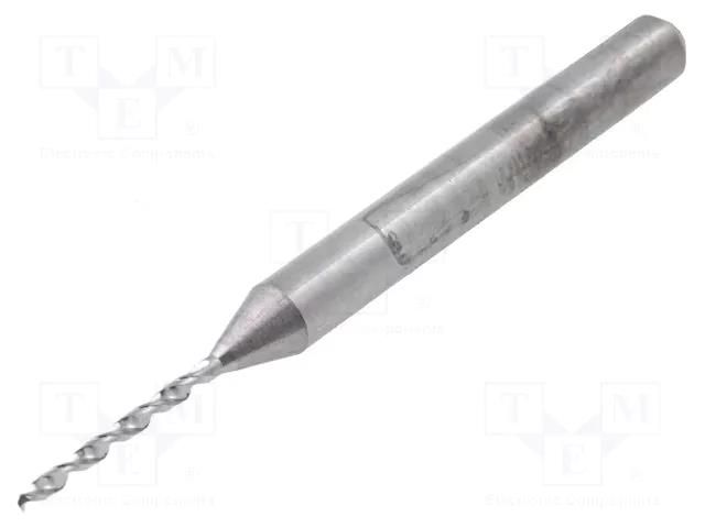 Drill bit; Ø: 0.9mm; carbon steel; PCB; 1/8" (3,175mm) BUNGARD BF0.9