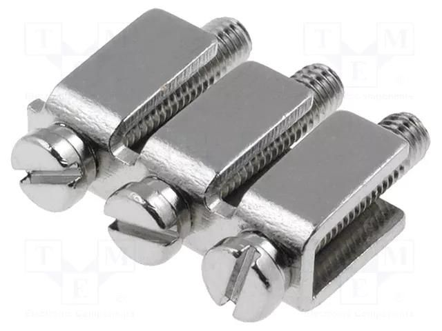 Screw bridge; ways: 3 DEGSON ELECTRONICS B-FBI3-6
