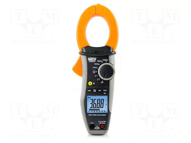 Meter: multifunction; pincers type; Øcable: 45mm; LCD; True RMS HT INSTRUMENTS HTI-HP009021
