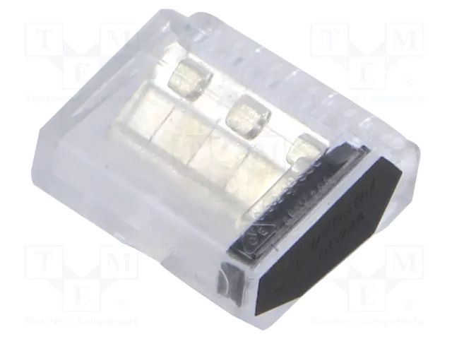 Quick splice; 24A; 450V; spring clamp; L: 19.1mm; 0.5÷2.5mm2 DEGSON ELECTRONICS DG228-3.5-05P-1Y-0