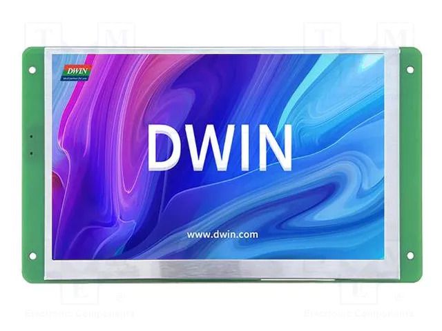 Display: TFT; 7"; 1280x800; Illumin: LED; 32MBFLASH; RGB; 300cd/m2 Dwin Technology DMG12800T070-01WN