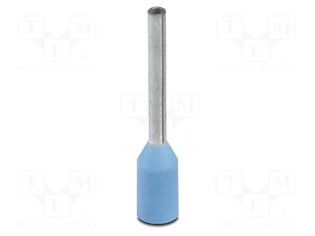 Tip: bootlace ferrule; insulated; copper; 0.25mm2; Bit len: 8mm PHOENIX CONTACT AI0.25-8BU