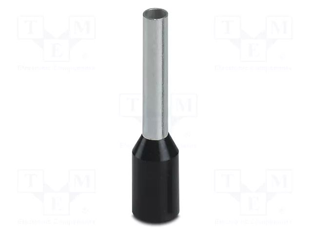 Tip: bootlace ferrule; insulated; copper; 1.5mm2; Bit len: 10mm PHOENIX CONTACT AI1.5-10BK-1000