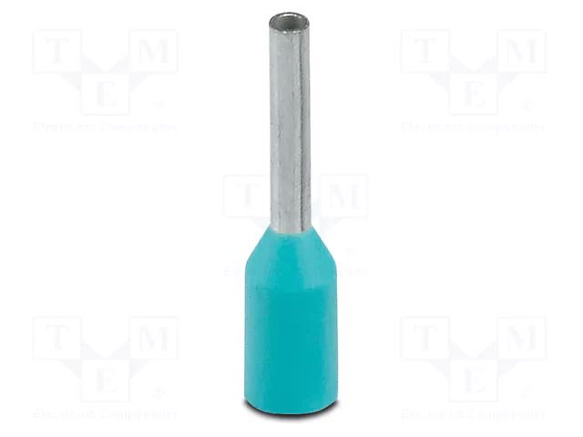 Tip: bootlace ferrule; insulated; copper; 0.34mm2; Bit len: 6mm PHOENIX CONTACT AI0.34-6TQ