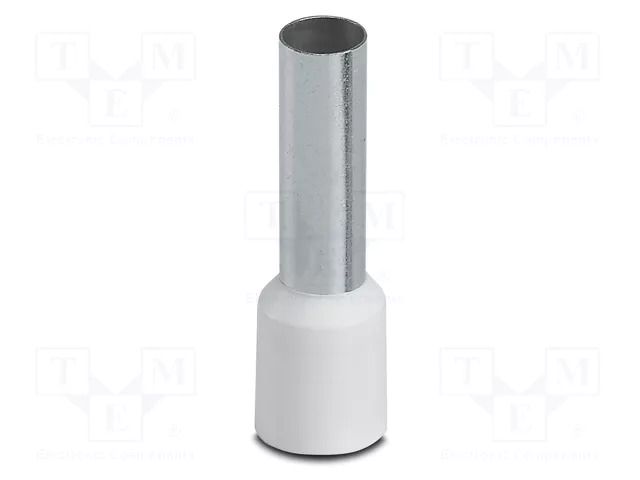Tip: bootlace ferrule; insulated; copper; 16mm2; Bit len: 18mm PHOENIX CONTACT AI16-18WH