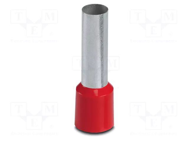 Tip: bootlace ferrule; insulated; copper; 35mm2; Bit len: 25mm PHOENIX CONTACT AI35-25RD