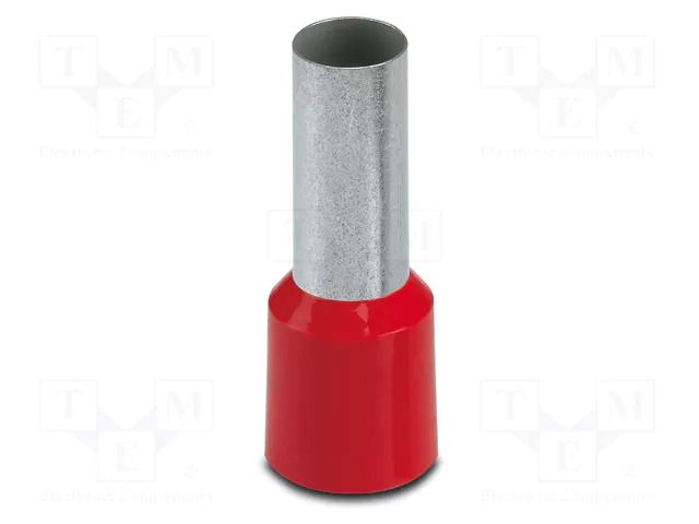 Tip: bootlace ferrule; insulated; copper; 35mm2; Bit len: 18mm PHOENIX CONTACT AI35-18RD