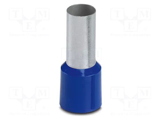Tip: bootlace ferrule; insulated; copper; 50mm2; Bit len: 20mm PHOENIX CONTACT AI50-20BU