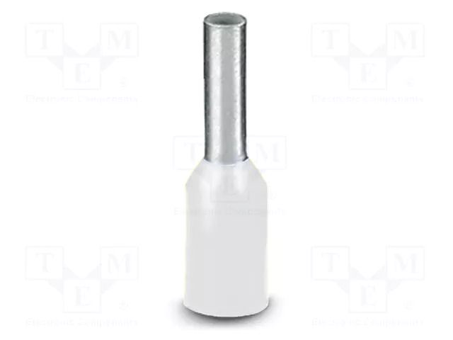 Tip: bootlace ferrule; insulated; copper; 0.75mm2; Bit len: 6mm PHOENIX CONTACT AI0.75-6WH