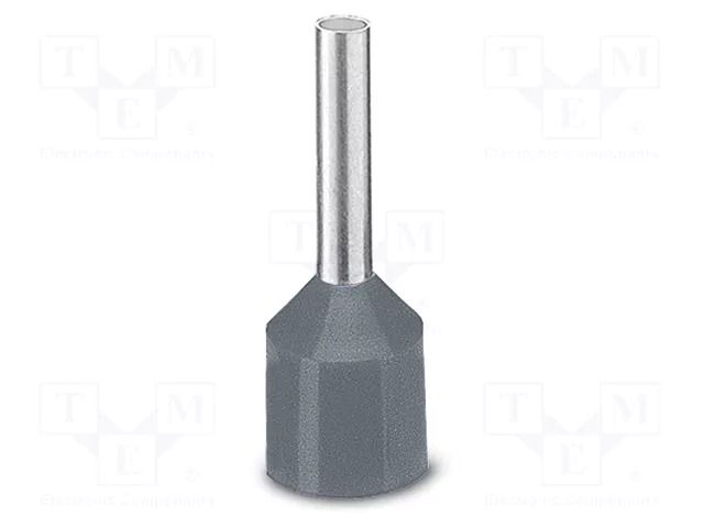 Tip: bootlace ferrule; insulated; copper; Bit len: 10mm; tinned PHOENIX CONTACT AI-XL4-10GY
