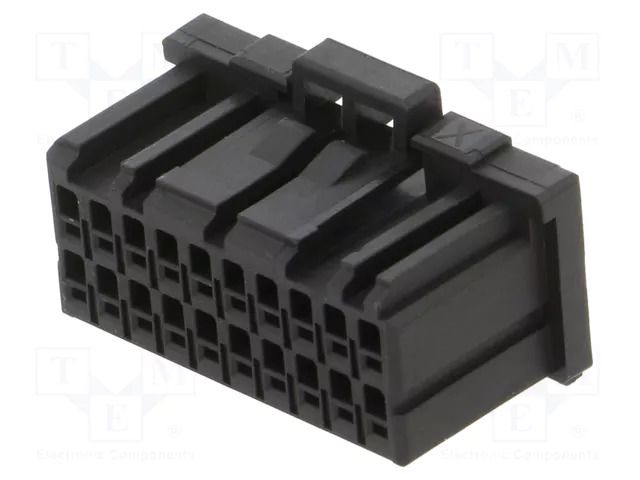 Connector: wire-board; plug; Dynamic D-1100D; female; PIN: 20; 125V TE Connectivity 1-1827862-0