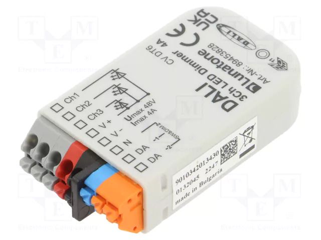 Power supply: switching; LED; DALI,DALI 2; 12÷48VDC; IP20; OUT: 3 Lunatone GmbH 89453828
