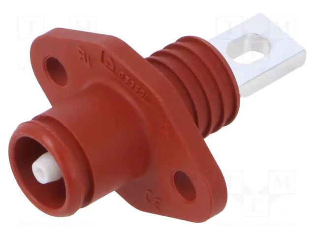Connector: DC supply; socket; ES-50A; 1kV; PIN: 1; screw; 6mm2; 50A DEGSON ELECTRONICS ESS-50A-06-B-RD