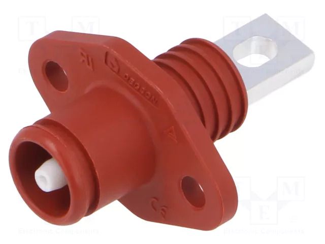 Connector: DC supply; socket; ES-70A; 1kV; PIN: 1; screw; 10mm2; 70A DEGSON ELECTRONICS ESS-70A-10-B-RD