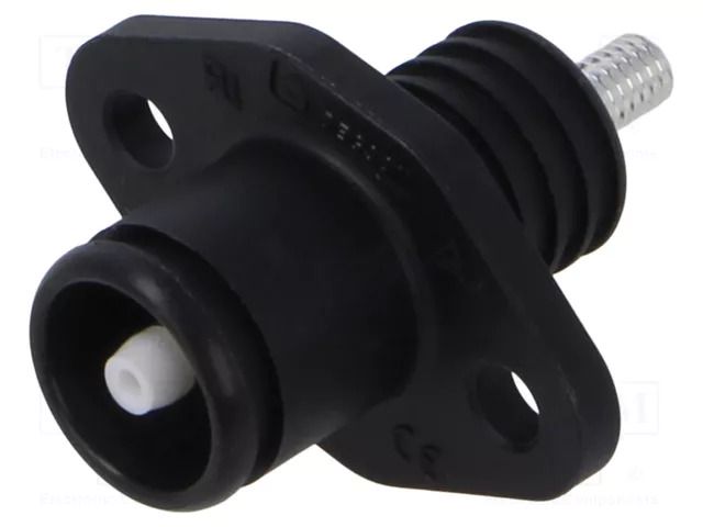 Connector: DC supply; socket; ES-50A; 1kV; PIN: 1; screw; 6mm2; 50A DEGSON ELECTRONICS ESS-50A-06-B-BK