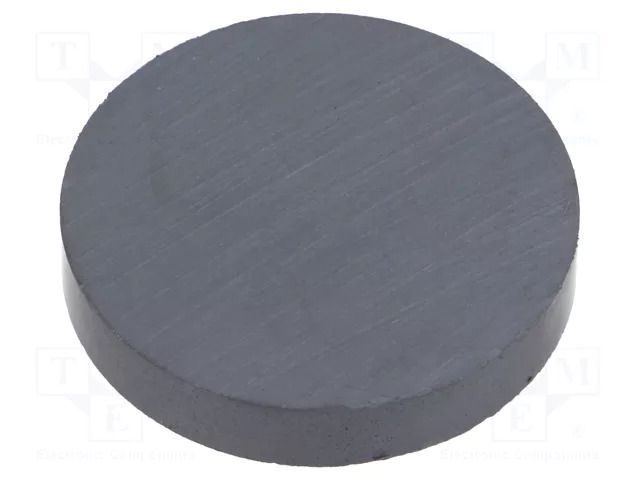 Magnet: permanent; hard ferrite; 19N; Ø: 40mm; H: 7mm ELESA+GANTER GN55.2-HF-40-7