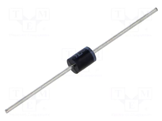 Diode: rectifying; THT; 2kV; 5A; Ammo Pack; Ifsm: 180A; Ø5,4x7,5mm DIOTEC SEMICONDUCTOR BY550-2000-DIO