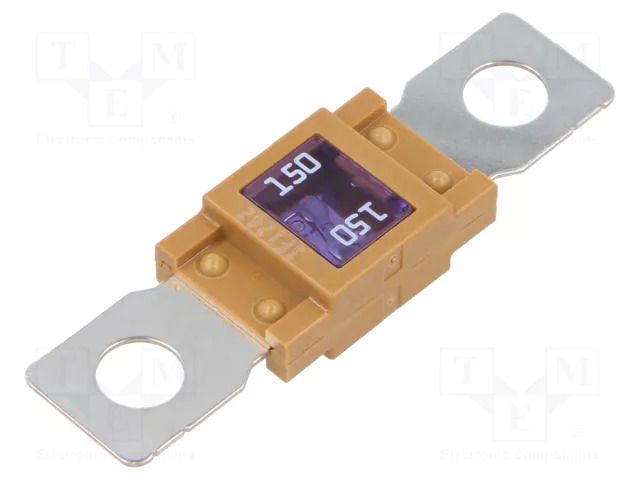 Fuse: fuse; 150A; 32VDC; automotive; 68mm; M8 screw; 68x18.3mm ELED MGP1502