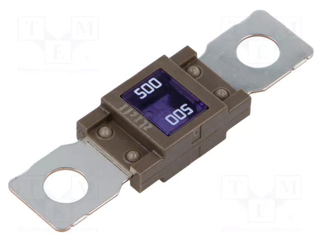Fuse: fuse; 500A; 32VDC; automotive; 68mm; M8 screw; 68x18.3mm ELED MGP5002