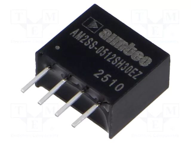 Converter: DC/DC; 2W; Uin: 4.5÷5.5VDC; Uout: 12VDC; Iout: 167mA; SIP4 AIMTEC AM2SS-0512SH30EZ