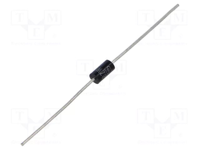 Diode: TVS; 14.3V; 28A; bidirectional; ±5%; DO15; 0.6kW; BZW06 TAIWAN SEMICONDUCTOR BZW06-13B-TSC
