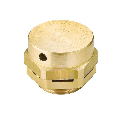 Ex pressure compensating element, M 20, 10 mm, Brass, Qty. : 1 ST Weidmuller 2519520000 04050118532029