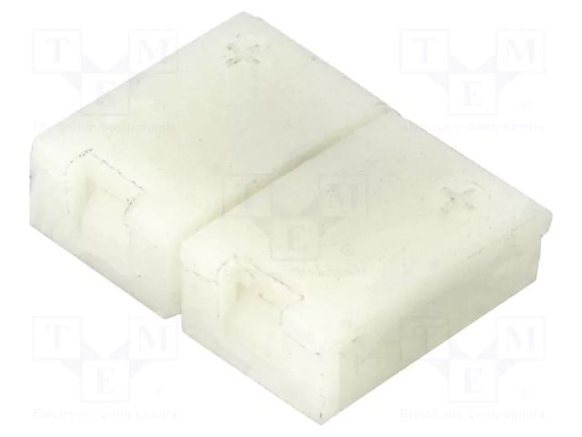 LED tape connector; for tape-to-tape connection; 6A; 12V,24V POS CLICK-8B