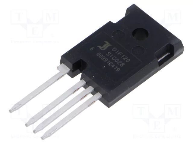 Transistor: N-MOSFET; SiC; unipolar; 1.2kV; 84A; Idm: 295A; 715W DIOTEC SEMICONDUCTOR DIF120SIC028-DIO